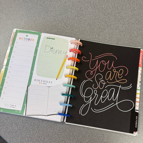 Book Club Bookish 2020-2021 outdated Happy Planner - Picture 5 of 5